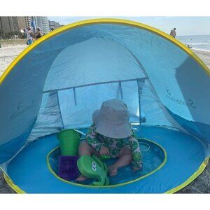 Baby Beach Tent, Baby Pool Tent, UV Protection Infant Sun Shelters Beach Shade